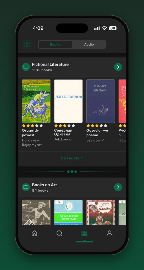 PostBook — library