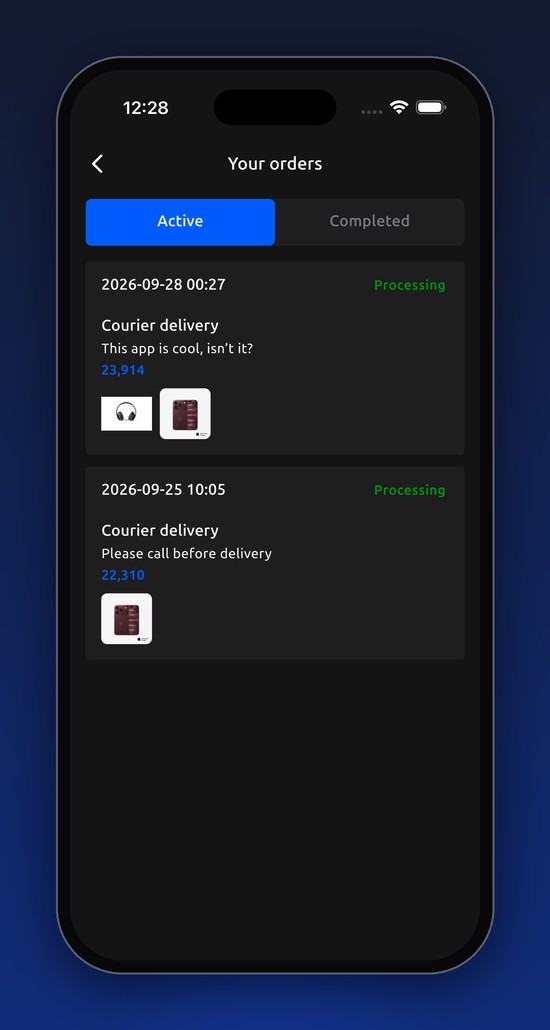 PostShop — orders
